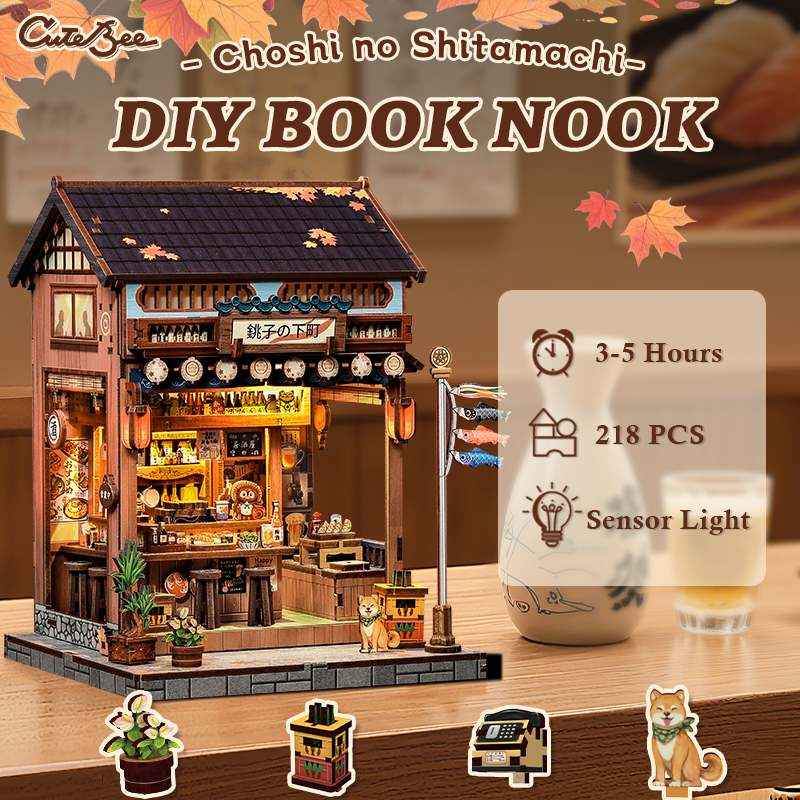 Choshi no Shitamachi | DIY Miniature House