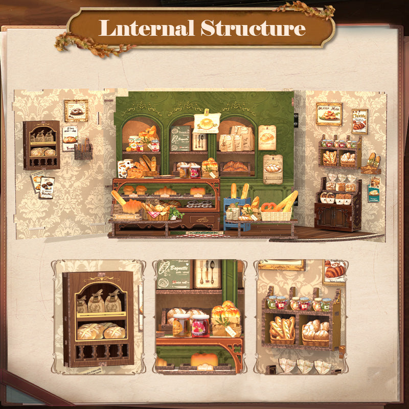 Mrs. Hunt Bakery｜DIY Book Nook Kit